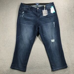 DEMOCRACY Jeans Size 22W Capri‎ Skinny Ankle Skimmer (Stitch Fix) NEW